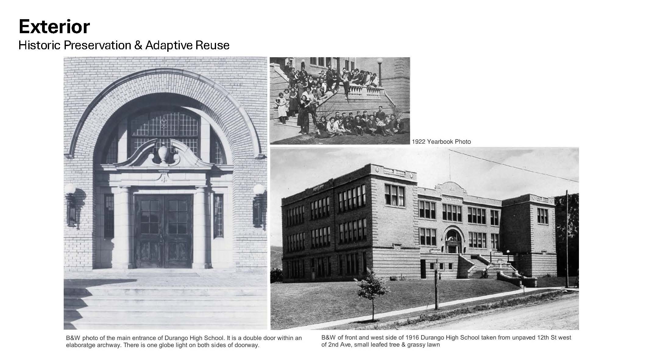 Old photos of Durango High School! 